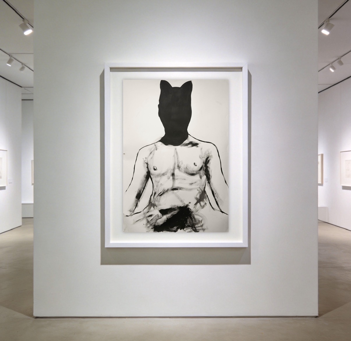 Monster III ~ untitled work on paper by Zoobs Ansari