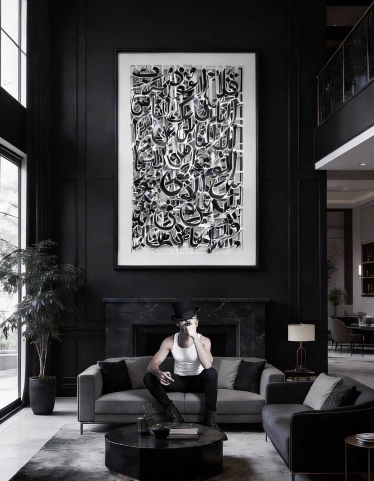 Kufic Composition ~ Interior Installation
