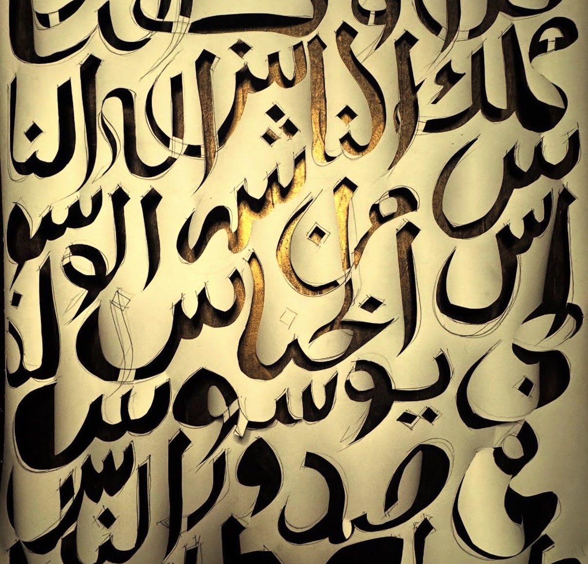 Layered Kufic Study