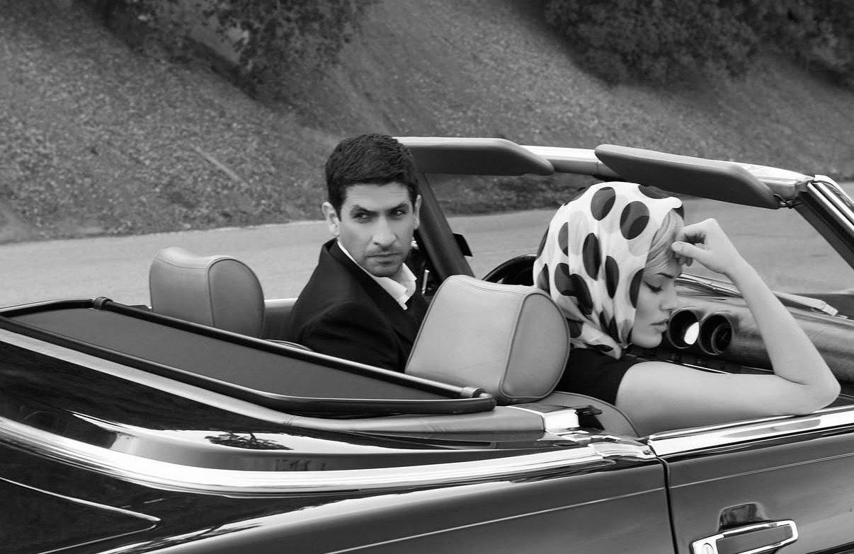 Raza Jaffrey and Roberta Caocci