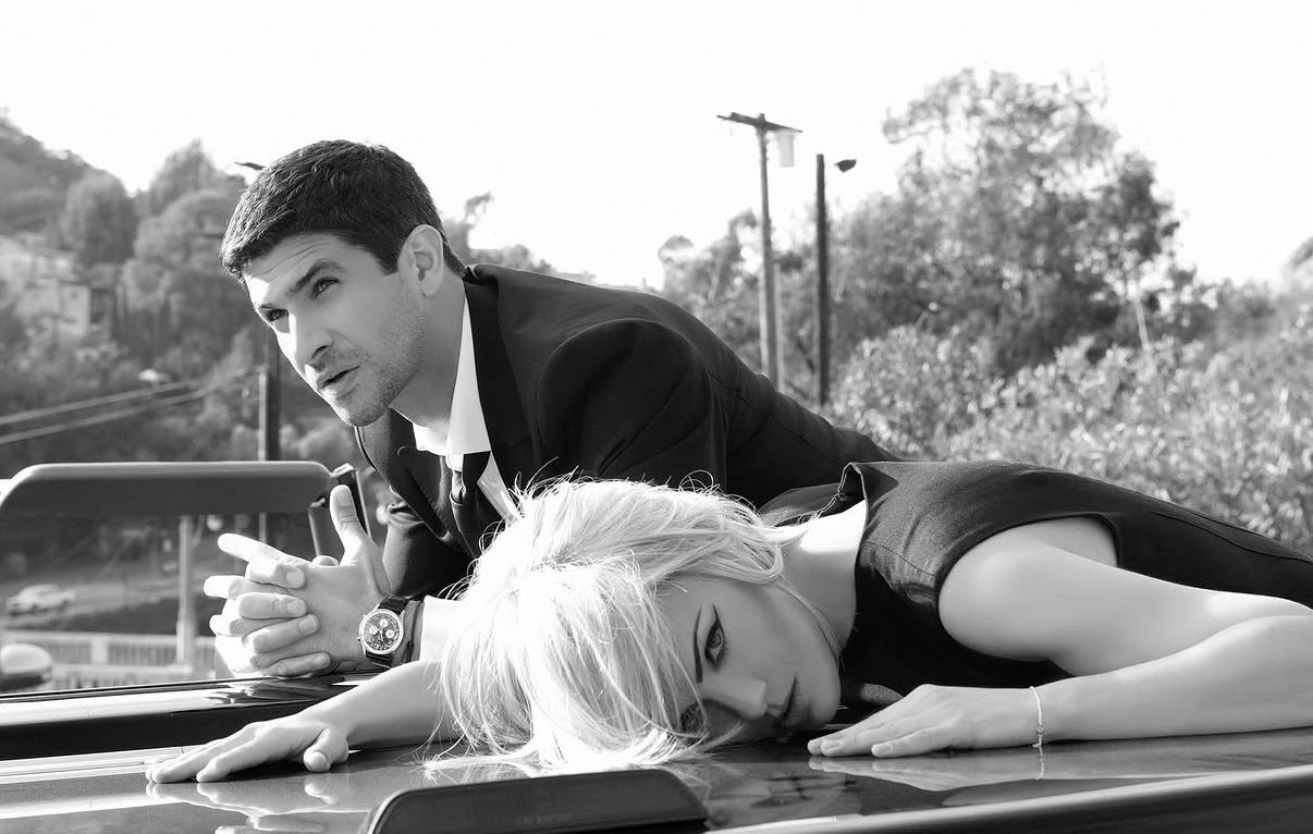 Raza Jaffrey and Roberta Caocci